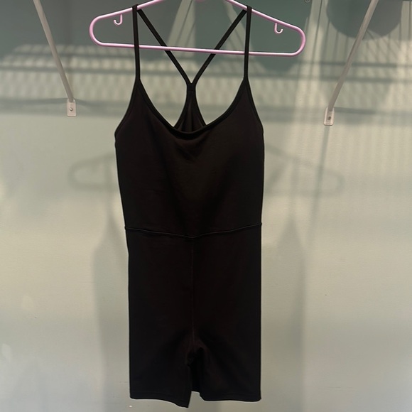 Black Strappy Romper - Picture 2 of 8